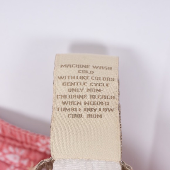 Appleseed's Shannon Quilted Jacket Paisley Print Pink 100% Cotton Womens Sz L - Picture 4 of 7